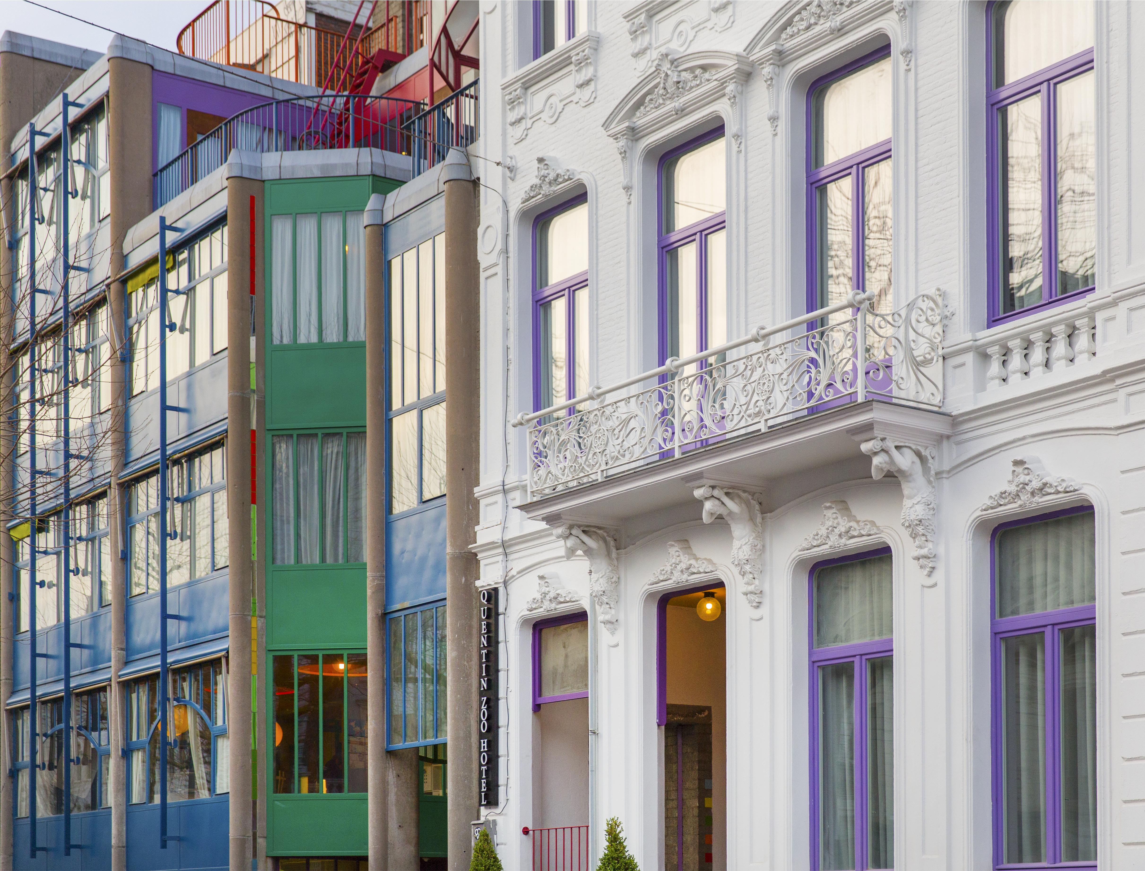 Quentin Zoo hotel Ámsterdam Exterior foto